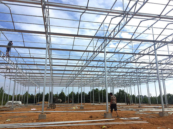 玻璃聯(lián)動溫室